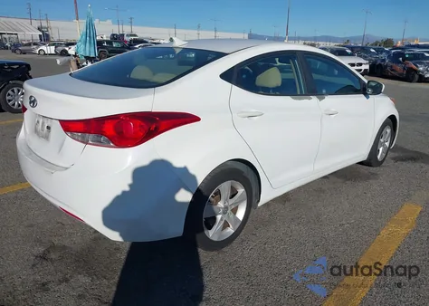 2013 Hyundai Elantra Gls from USA, damaged, VIN 5NPDH4AE1DH290169